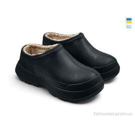 Фотография Галоши женские зима BM35 т.сірий (6 пар р.37-42) "Rai shoes" недорого оптом от прямого поставщика