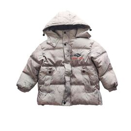 Фотография Курка детская зимняя на мальчика 773 beige р.12-15 "Flong" недорого оптом от прямого поставщика