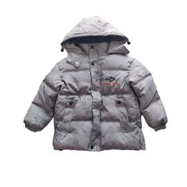 Фотография Курка детская зимняя на мальчика 773 l.grey р.12-15 "Flong" недорого оптом от прямого поставщика