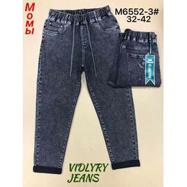 Фотография Джинсы женские 6552-3 d.grey р.32-42 "Vidlyry" недорого оптом от прямого поставщика
