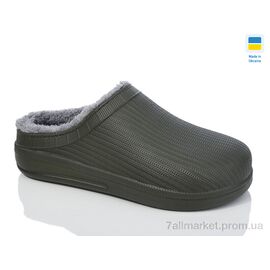 Калоші чоловічі Зима N132/1 хакі (6 пар р.42-45) "Lot Shoes" недорого оптом від прямого постачальника