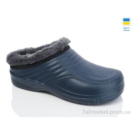 Фотография Галоши мужские зима NM3 т.синій (6 пар р.41-46) "Lot Shoes" недорого оптом от прямого поставщика
