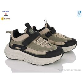 Кросівки дитячі модні Весна/осінь ABQ5233 khaki (8 пар р.32-37) "Clibee-Doremi" недорого оптом від прямого постачальника