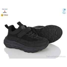 Кросівки дитячі модні Весна/осінь ABQ5233 black (8 пар р.32-37) "Clibee-Doremi" недорого оптом від прямого постачальника