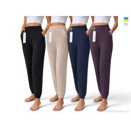 Фотография Спортивные брюки женские Зима 687 mix (10 шт. р.сетка M-3XL) "Sport style" недорого оптом от прямого поставщика