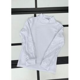 Светер Дитячий на дівчинку 387 white р.128-152 "Kosmy" недорого оптом від прямого постачальника