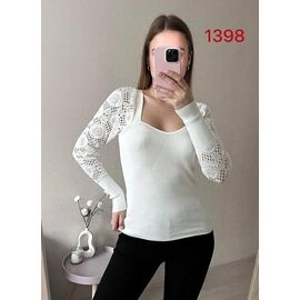 Гольф жіночий 1398 white р.42-46 "FSN" недорого оптом від прямого постачальника
