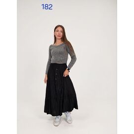 Спідниця жіноча 182 black р.44-50 "FSN" недорого оптом від прямого постачальника
