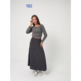 Спідниця жіноча 182 d.grey р.44-50 "FSN" недорого оптом від прямого постачальника