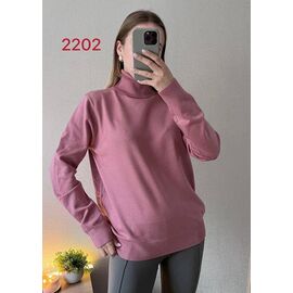 Светр жіночий 2202 pink р.46-52 "FSN" недорого оптом від прямого постачальника