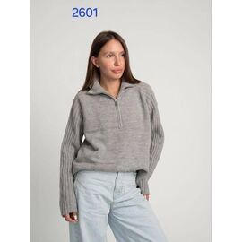 Светр жіночий 2601 grey р.42-52 "FSN" недорого оптом від прямого постачальника