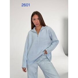 Светр жіночий 2601 l.blue р.42-52 "FSN" недорого оптом від прямого постачальника