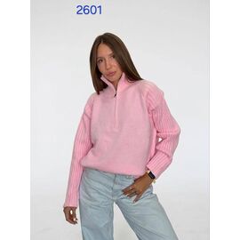 Светр жіночий 2601 pink р.42-52 "FSN" недорого оптом від прямого постачальника