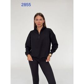 Светр жіночий 2855 black р.44-50 "FSN" недорого оптом від прямого постачальника