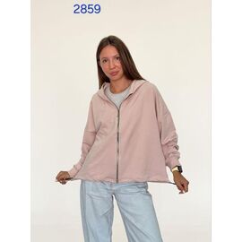 Кофта спортивна жіноча 2859 beige р.M "FSN" недорого оптом від прямого постачальника