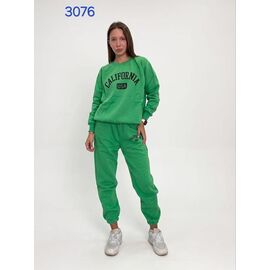 Костюм спортивний жіночий 3076 green р.44-50 "FSN" недорого оптом від прямого постачальника