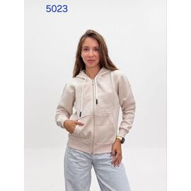 Кофта спортивна жіноча тепла 5023 l.pink р.42-48 "FSN" недорого оптом від прямого постачальника