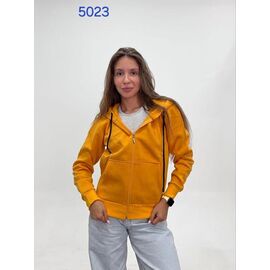 Кофта спортивна жіноча тепла 5023 orange р.42-48 "FSN" недорого оптом від прямого постачальника