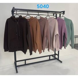 Кофта спортивна жіноча тепла 5040 l.brown р.52-58 "FSN" недорого оптом від прямого постачальника