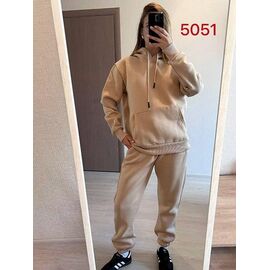 Костюм спортивний жіночий 5051 beige р.46-52 "FSN" недорого оптом від прямого постачальника