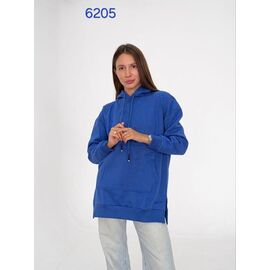 Худі жіноче 6205 blue р.50-56 "FSN" недорого оптом від прямого постачальника