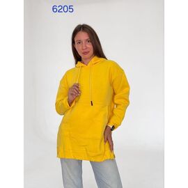Худі жіноче 6205 yellow р.50-56 "FSN" недорого оптом від прямого постачальника