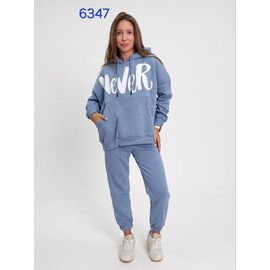 Костюм спортивний жіночий 6347 l.blue р.M-L "FSN" недорого оптом від прямого постачальника