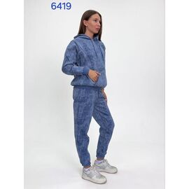 Костюм спортивний жіночий 6419 blue р.44-50 "FSN" недорого оптом від прямого постачальника