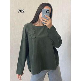Светр жіночий 702 green р.50-54 "FSN" недорого оптом від прямого постачальника