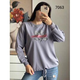 Светр жіночий 7063 grey р.48-54 "FSN" недорого оптом від прямого постачальника