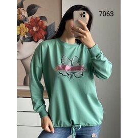 Светр жіночий 7063 mint р.48-54 "FSN" недорого оптом від прямого постачальника