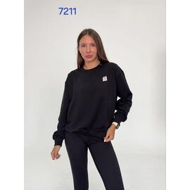 Светр жіночий 7211 black р.46-52 "FSN" недорого оптом від прямого постачальника
