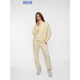 Костюм спортивний жіночий теплий 8808 yellow р.42-50 "FSN" недорого оптом від прямого постачальника