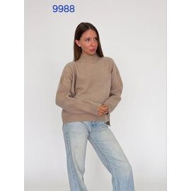 Светр жіночий 9988 beige р.42-52 "FSN" недорого оптом від прямого постачальника