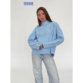 Светр жіночий 9988 l.blue р.42-52 "FSN" недорого оптом від прямого постачальника
