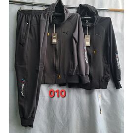 Костюм спортивний чоловічий 010 black р.48-54 "PALMIRA" недорого оптом від прямого постачальника
