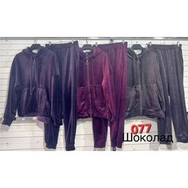 Костюм спортивний жіночий теплий 077 brown р.54-60 "PALMIRA" недорого оптом від прямого постачальника
