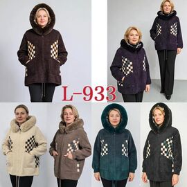 Фотография Куртка женская демисезонная L933 mix р.54-58 "PALMIRA" недорого оптом от прямого поставщика
