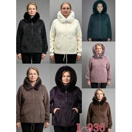 Фотография Куртка женская демисезонная L936 mix р.54-58 "PALMIRA" недорого оптом от прямого поставщика