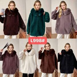 Фотография Куртка женская демисезонная L998 mix р.58-62 "PALMIRA" недорого оптом от прямого поставщика