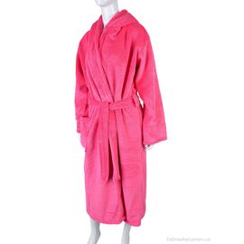Фотография Халат женский Весна/осень X11 pink (3 шт. р.сетка XL-3XL) "Textile" недорого оптом от прямого поставщика