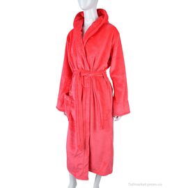 Фотография Халат женский Весна/осень X27 pink (3 шт. р.сетка XL-3XL) "Textile" недорого оптом от прямого поставщика