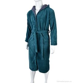 Фотография Халат женский Весна/осень MX12 green (3 шт. р.сетка XL-3XL) "Textile" недорого оптом от прямого поставщика