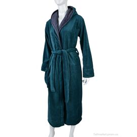 Фотография Халат женский Весна/осень ЖX12 green (3 шт. р.сетка XL-3XL) "Textile" недорого оптом от прямого поставщика