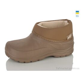 Калоші дитячі Весна/осінь N084 т.бежевий (6 пар р.30-35) "Lot Shoes" недорого оптом від прямого постачальника