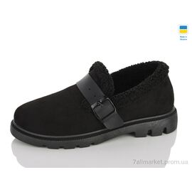 Фотография Туфли женские стильные зима 103-2A чорний (8 пар р.37-41) "Lot Shoes" недорого оптом от прямого поставщика