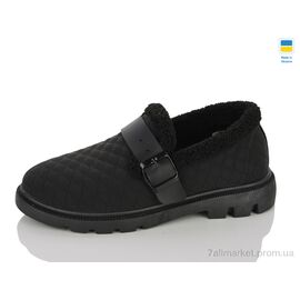 Фотография Туфли женские стильные зима 104HA чорний (8 пар р.37-41) "Lot Shoes" недорого оптом от прямого поставщика