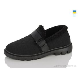 Фотография Туфли женские стильные зима 104-2A чорний (8 пар р.37-41) "Lot Shoes" недорого оптом от прямого поставщика