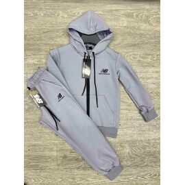 Костюм дитячий спортивний на хлопчика 223-1-94-1NB  grey р.4-8 "MirWear kids" недорого оптом від прямого постачальника