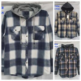 Сорочка чоловіча HN1805 beige р.XL-5XL "Hoan" недорого оптом від прямого постачальника